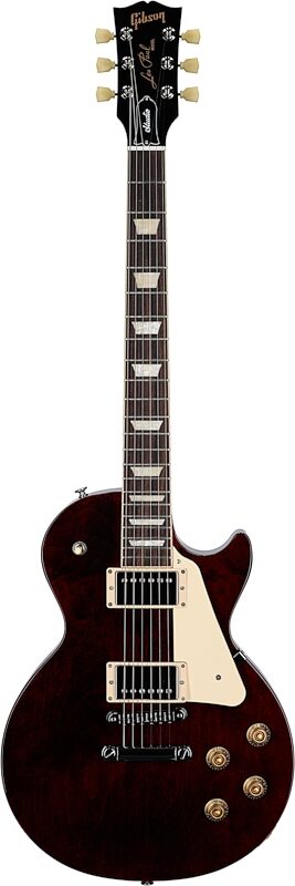 Gibson Les Paul Studio Electric Guitar (with Soft Case), Wine Red, Full Straight Front