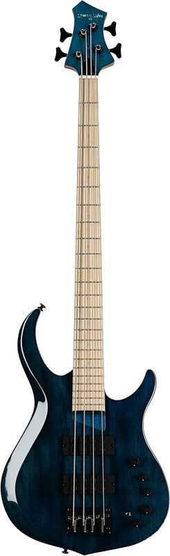 Sire Marcus Miller M2 Electric Bass, 4-String, Transparent Blue, Full Straight Front