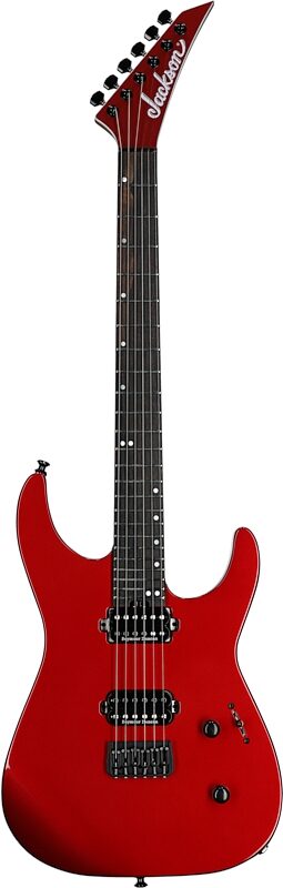 Jackson American Series Virtuoso HT Electric Guitar, (with Case), Red Crystal, Open Box (Very Good), Full Straight Front