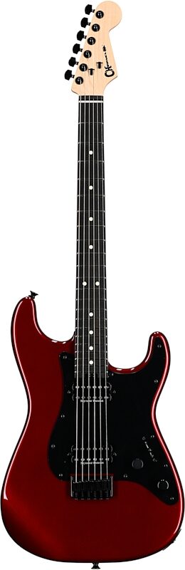 Charvel Pro-Mod So-Cal Style 1 HH HT E Electric Guitar, Candy Apple Red, Full Straight Front