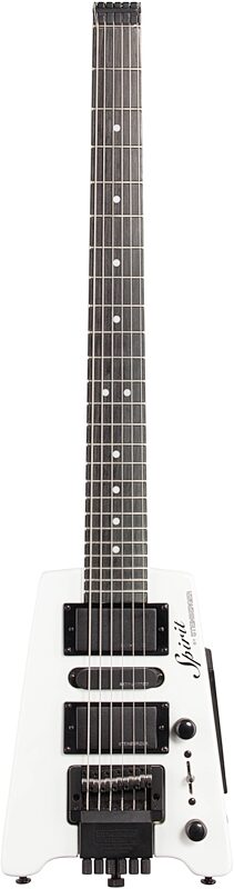Steinberger Spirit GT Pro Deluxe Electric Guitar (with Bag), White, Full Straight Front