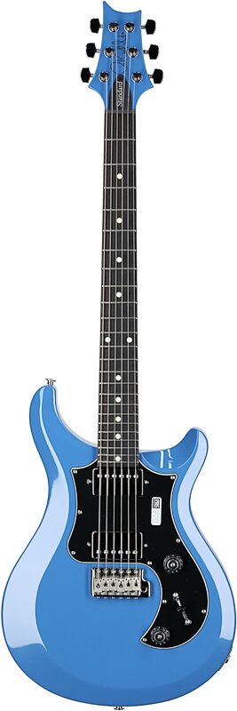 PRS Paul Reed Smith S2 Standard 24 Gloss Pattern Thin Electric Guitar (with Gig Bag), Mahi Blue, Full Straight Front