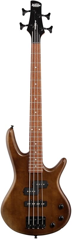 Ibanez GSRM20 Mikro Electric Bass, Walnut Flat, Full Straight Front