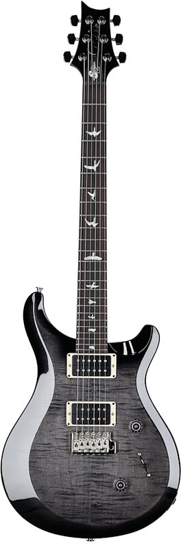 Paul Reed Smith PRS S2 Custom 24 10th Anniversary Limited Edition Electric Guitar (with Gig Bag), Gray Black Burst, Full Straight Front