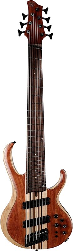 Ibanez Bass Workshop BTB7 Multiscale Bass Guitar, Natural Mocha, Full Straight Front