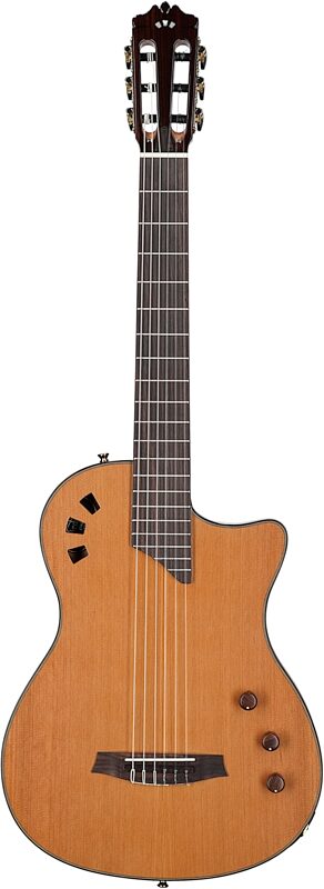 Cordoba Stage Traditional Classical Acoustic-Electric Guitar, Natural, Full Straight Front