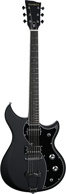 Dunable Cyclops DE Electric Guitar (with Gig Bag), Matte Black, Blemished, Full Straight Front