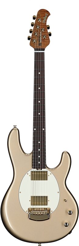 Ernie Ball Music Man StingRay II Cory Wong Electric Guitar, Cashmere, Full Straight Front
