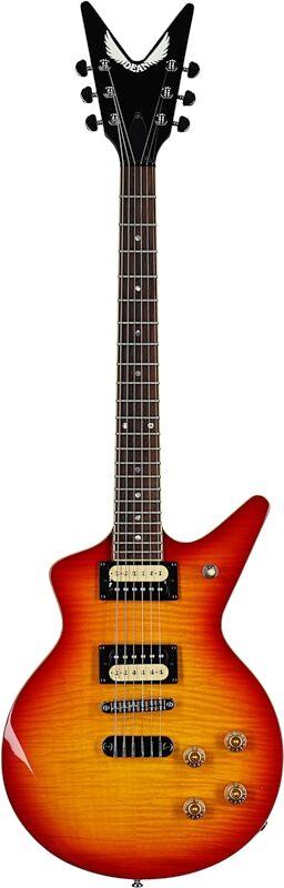 Dean Cadillac 1980 FM Electric Guitar, Transparent Cherry Sunburst, Full Straight Front