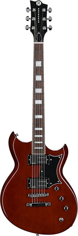Reverend Bob Balch Signature Electric Guitar, Brown, Full Straight Front