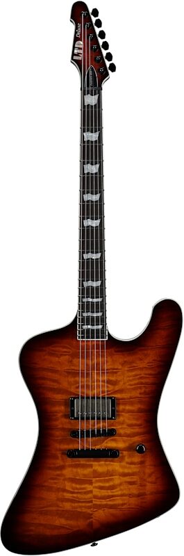ESP LTD Phoenix 1001 QM Electric Guitar, Tobacco Sunburst, Full Straight Front