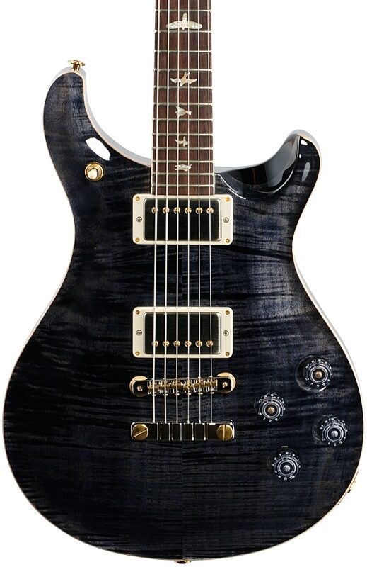 PRS Paul Reed Smith McCarty 594 10-Top Electric Guitar (with Case), Gray Black, Serial Number 0304217, Body Straight Front