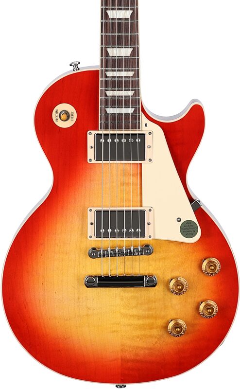 Gibson Les Paul Standard '50s Electric Guitar (with Case), Heritage Cherry Sunburst, Serial Number 220310480, Body Straight Front