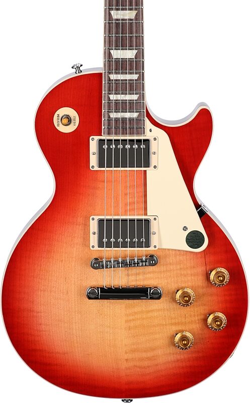 Gibson Les Paul Standard '50s Electric Guitar (with Case), Heritage Cherry Sunburst, Serial Number 215210034, Body Straight Front