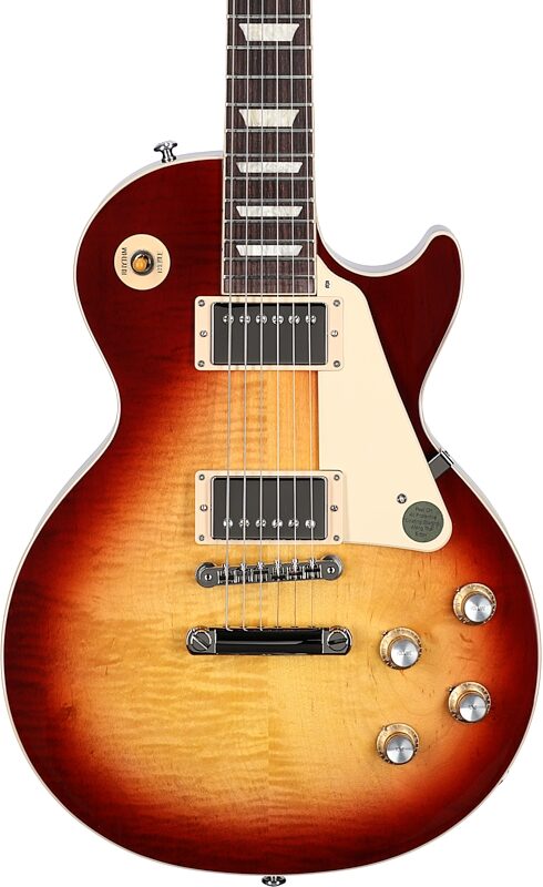 Gibson Les Paul Standard '60s Electric Guitar (with Case), Bourbon Burst, Serial Number 228410146, Body Straight Front