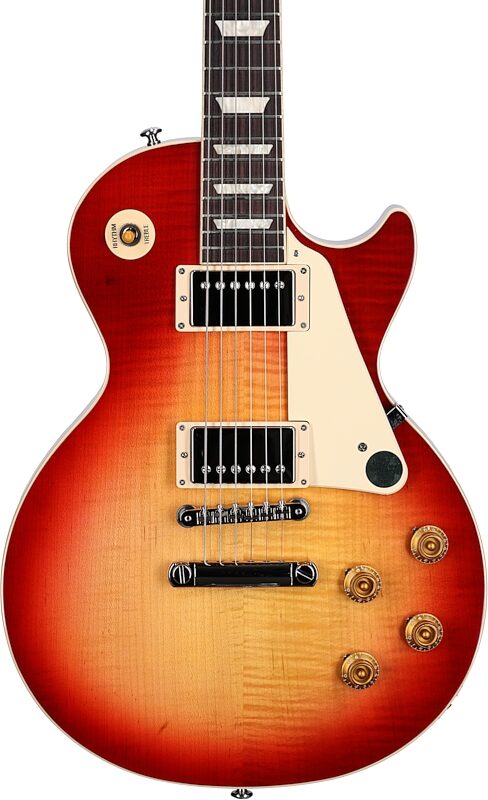 Gibson Les Paul Standard '50s Electric Guitar (with Case), Heritage Cherry Sunburst, Serial Number 202920138, Body Straight Front