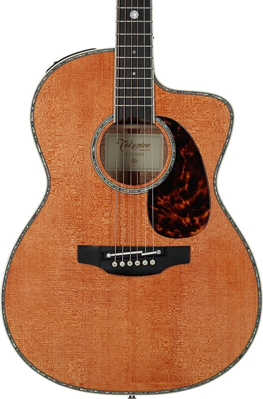 Takamine LTD2022 60th Anniversary Acoustic-Electric Guitar (with Case), New, Serial Number 60040155, Body Straight Front