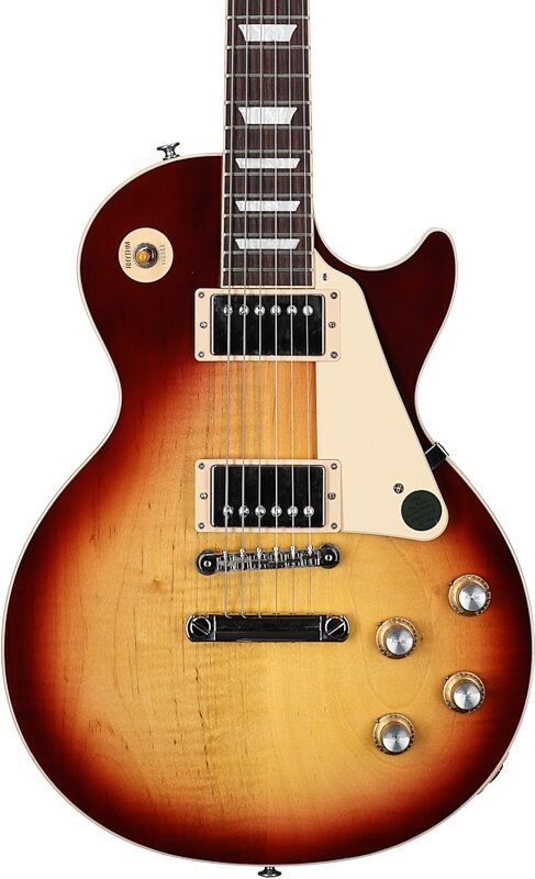 Gibson Les Paul Standard '60s Electric Guitar (with Case), Bourbon Burst, Serial Number 219220115, Body Straight Front