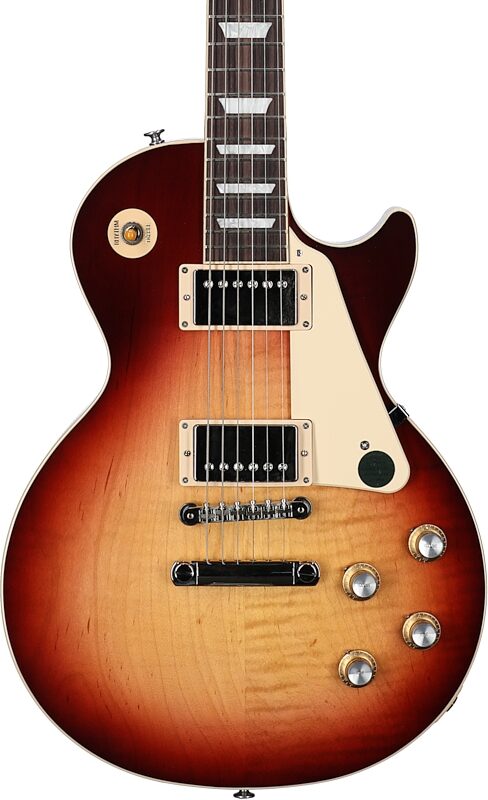 Gibson Les Paul Standard '60s Electric Guitar (with Case), Bourbon Burst, Serial Number 219320412, Body Straight Front