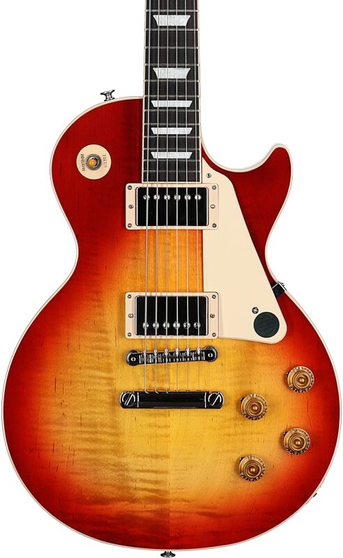 Gibson Les Paul Standard '50s Electric Guitar (with Case), Heritage Cherry Sunburst, Serial Number 219520010, Body Straight Front