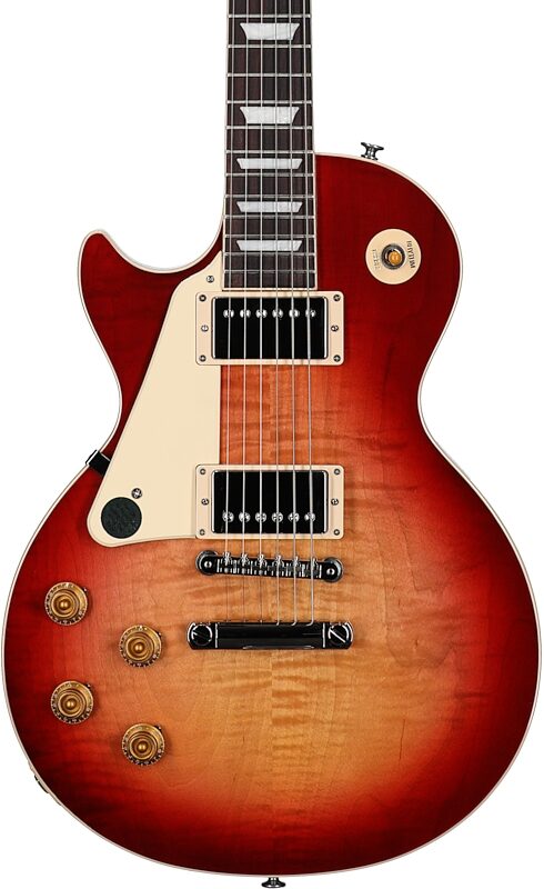 Gibson Les Paul Standard '50s Electric Guitar, Left-Handed (with Case), Heritage Cherry Sunburst, Serial Number 225920055, Body Straight Front
