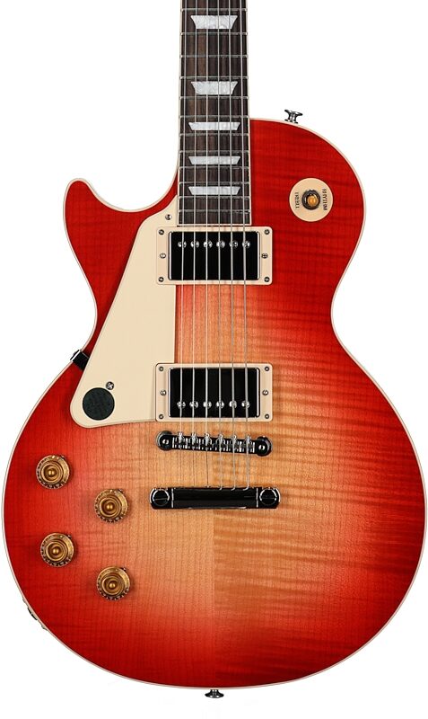 Gibson Les Paul Standard '50s Electric Guitar, Left-Handed (with Case), Heritage Cherry Sunburst, Serial Number 227320144, Body Straight Front