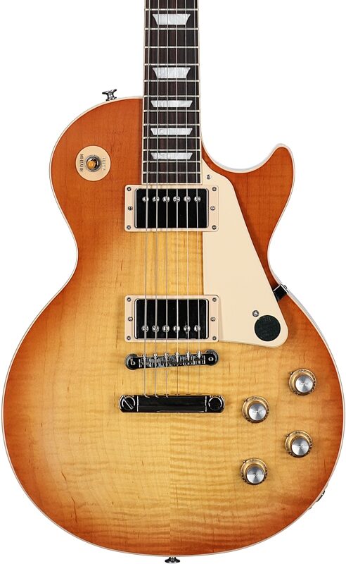 Gibson Exclusive Les Paul Standard '60s AAA Top Electric Guitar (with Case), Unburst, Serial Number 219920451, Body Straight Front