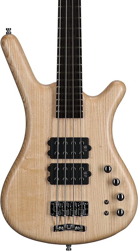 Warwick GPS Corvette Double Buck 4 Electric Bass, Natural, Serial Number GPS K 010672-22, Body Straight Front