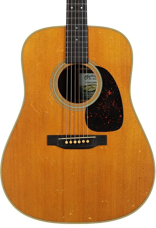 Martin D-28 Rich Robinson Custom Artist Edition Acoustic Guitar (with Case), New, Serial Number M2677469, Body Straight Front