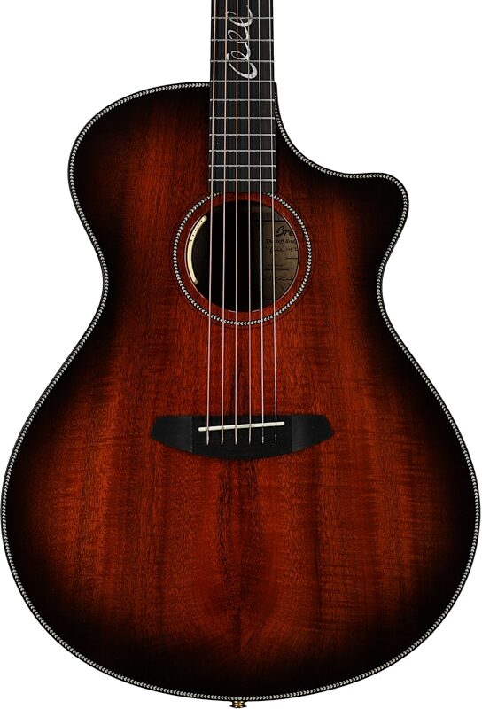 Breedlove Jeff Bridges Oregon Dreadnought Concerto CE Acoustic-Electric Guitar (with Gig Bag), New, Serial Number 27889, Body Straight Front