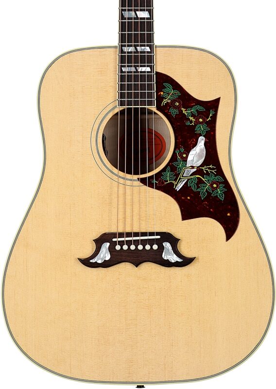 Gibson Dove Original Acoustic-Electric Guitar (with Case), Antique Natural, Serial Number 23552049, Body Straight Front