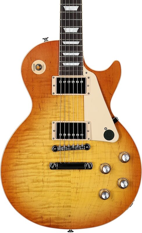 Gibson Exclusive Les Paul Standard '60s AAA Top Electric Guitar (with Case), Unburst, Serial Number 219920449, Body Straight Front