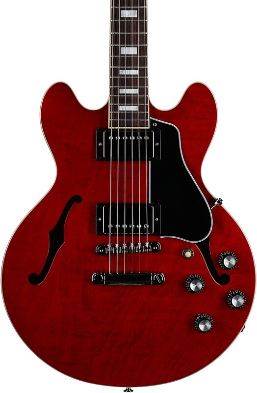 Gibson ES-339 Figured Electric Guitar (with Case), &#039;60s Cherry, Serial Number 204430074, Body Straight Front