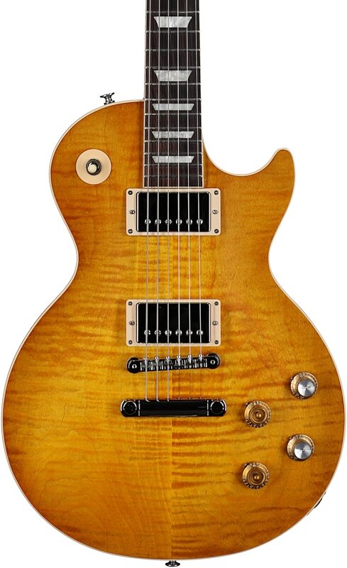 Gibson Kirk Hammett "Greeny" Les Paul Standard (with Case), Greeny Burst, Serial Number 216030044, Body Straight Front