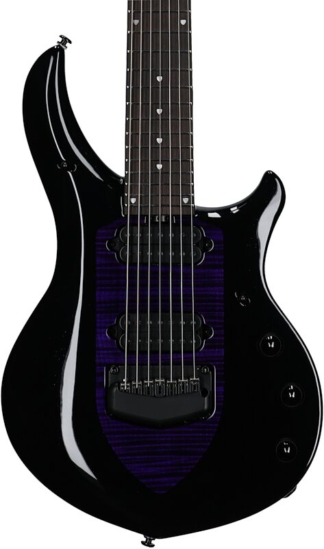Ernie Ball Music Man John Petrucci Majesty 7-String Electric Guitar (with Case), Wisteria, Serial Number M017608, Body Straight Front