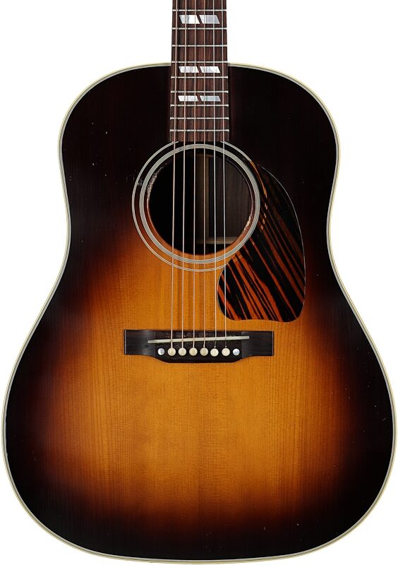 Gibson Custom Shop Murphy Lab 1942 Banner Southern Jumbo Acoustic Guitar (with Case), Light Aged Vintage Sunburst, Serial Number 21483044, Body Straight Front