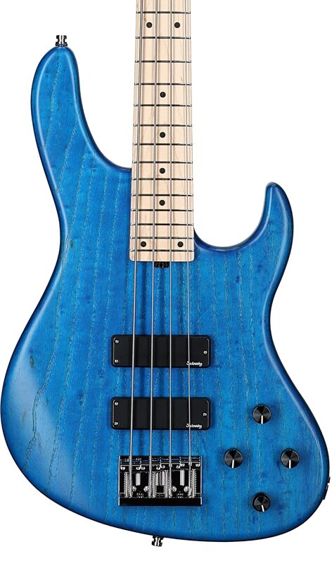 Sadowsky MetroLine 24-fret Modern Bass, 4-String (with Gig Bag), Ocean Blue, Serial Number SML G 003160-23, Body Straight Front