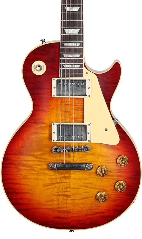 Gibson Custom 1959 Les Paul Standard Murphy Lab Ultra Light Aged Electric Guitar (with Case), Factory Burst, Serial Number 933416, Body Straight Front