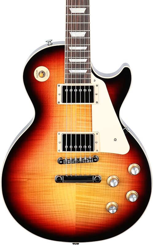 Gibson Exclusive Les Paul Standard '60s AAA Top Electric Guitar (with Case), Fireburst, Serial Number 226330399, Body Straight Front