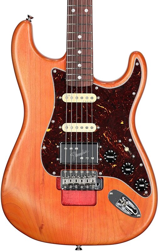 Fender Michael Landau Coma Stratocaster Electric Guitar, Rosewood Fingerboard (with Case), Coma Red, Serial Number ML00727, Body Straight Front