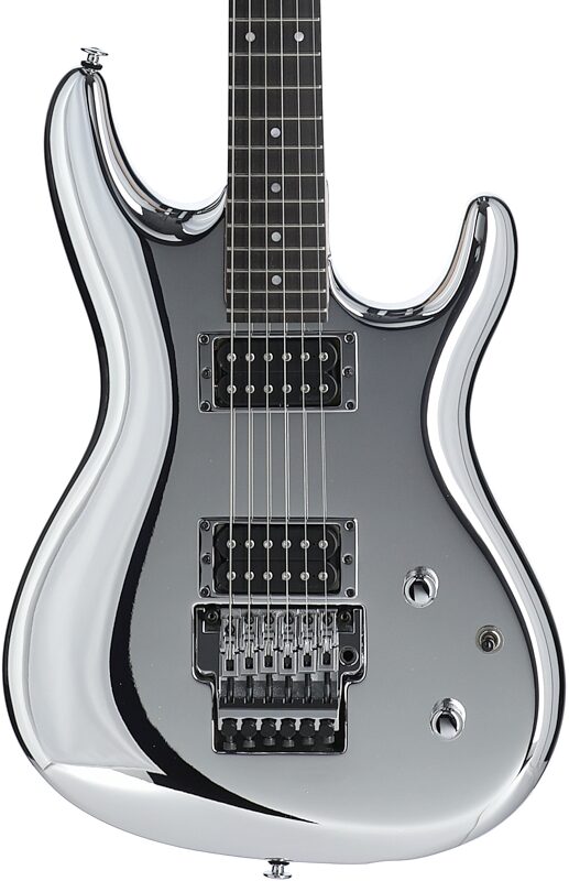 Ibanez JS-3 Joe Satriani Signature Electric Guitar (with Case), Chrome Boy, Serial Number 210001F2324613, Body Straight Front