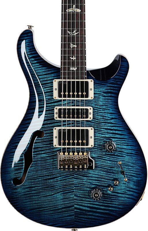 PRS Paul Reed Smith Special Semi-Hollow LTD 10-Top Electric Guitar (with Case), Cobalt Blue, with Case, Serial Number 0375294, Body Straight Front