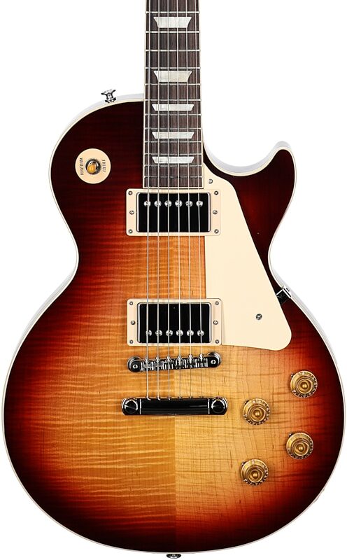 Gibson Les Paul Standard '50s AAA Top Electric Guitar (with Case), Bourbon Burst, Serial Number 213930237, Body Straight Front