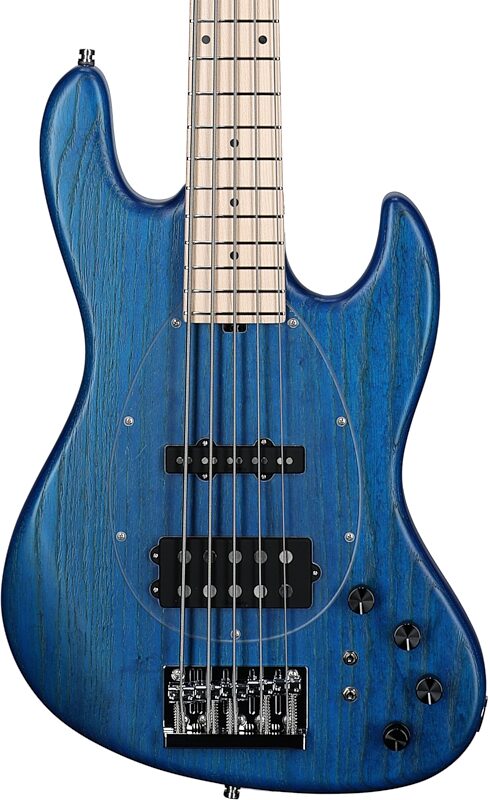 Sadowsky MetroLine 21-Fret Vintage M/J Bass, 5-String (with Gig Bag), Ocean Blue, Serial Number SML L 003545-23, Body Straight Front