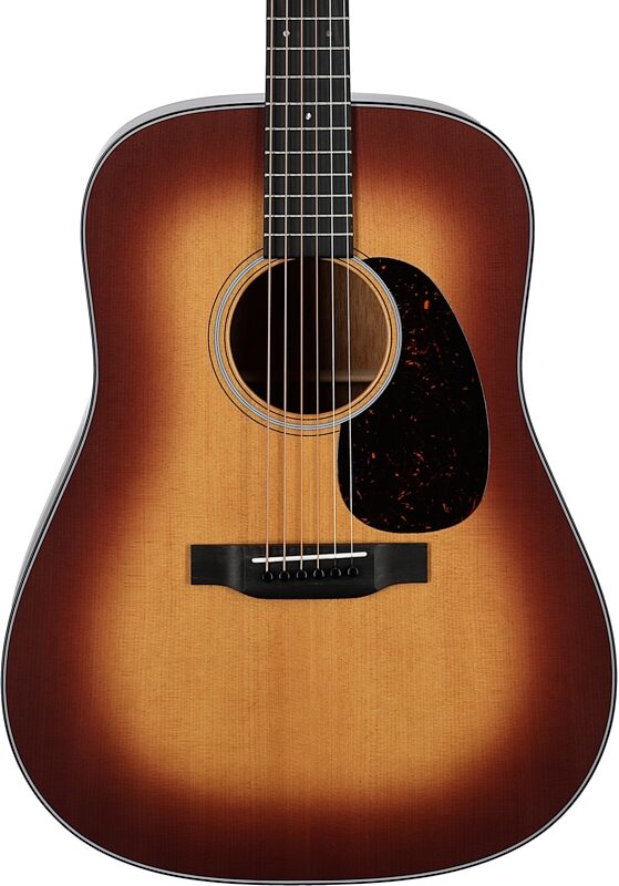 Martin D-18 Satin Acoustic Guitar (with Case), Amberburst, Serial Number M2832638, Body Straight Front