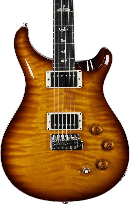 PRS Paul Reed Smith DGT Electric Guitar (with Case), McCarty Tobacco Sunburst, Serial Number 0379523, Body Straight Front