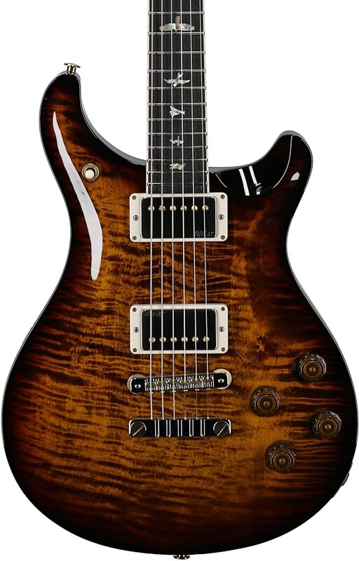 PRS Paul Reed Smith McCarty 594 10-Top Electric Guitar (with Case), Black Gold Burst, Serial Number 0380324, Body Straight Front