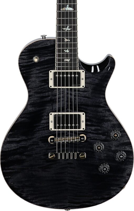 PRS Paul Reed Smith Singlecut 594 Electric Guitar (with Case), Gray Black, Serial Number 0380591, Body Straight Front