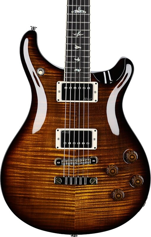 PRS Paul Reed Smith McCarty 594 Electric Guitar (with Case), Black Gold Burst, Serial Number 0379483, Body Straight Front