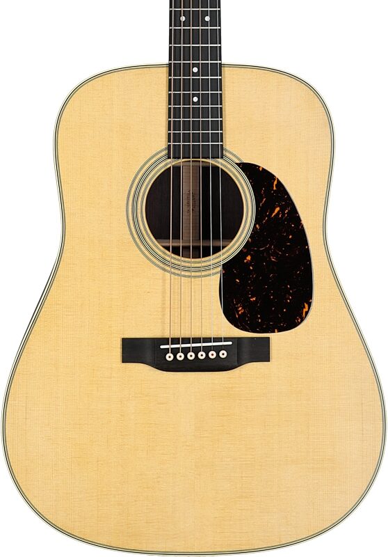 Martin D-28 Satin Acoustic Guitar (with Case), Natural, Serial Number M2838787, Body Straight Front